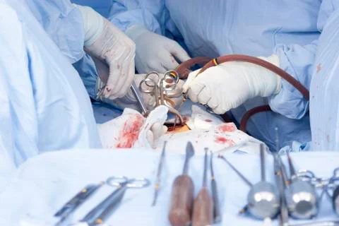 Surgical procedure Stock Photos