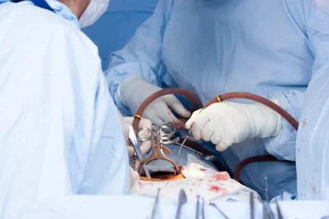 Surgical procedure Stock Photos