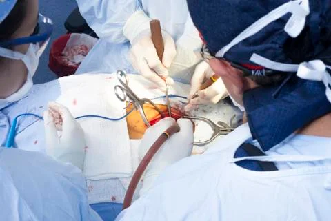 Surgical procedure Stock Photos