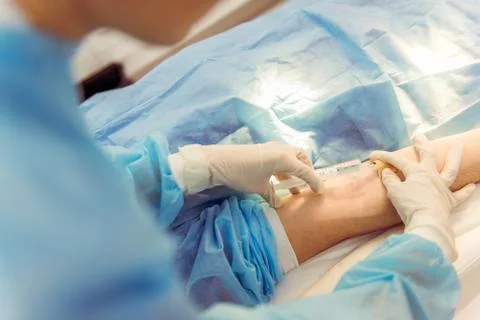 A surgical procedure Stock Photos