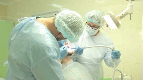 Surgical protocol of dental implants Stock Footage 44907919