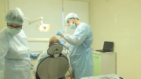 Surgical protocol of dental implants Stock Footage 44908069