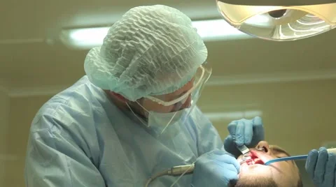 Surgical protocol of dental implants Stock Footage 44908190