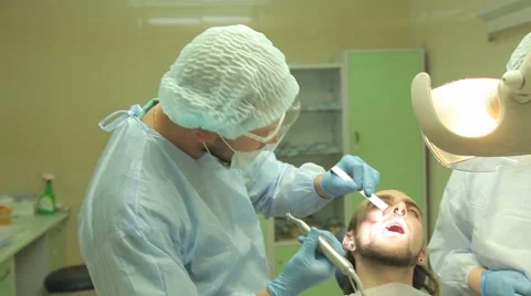 Surgical protocol of dental implants Stock Footage 44908245