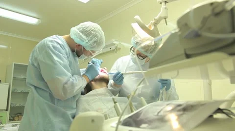 Surgical protocol of dental implants Stock Footage 44908306