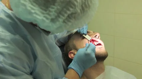 Surgical protocol of dental implants Stock Footage 44908460