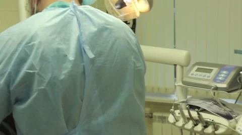 Surgical protocol of dental implants Stock Footage 44908618