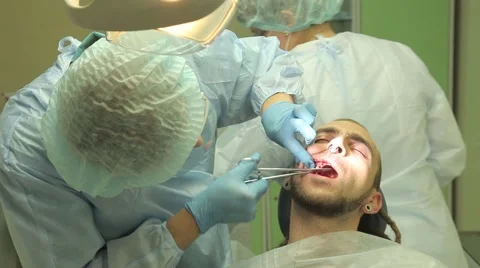 Surgical protocol of dental implants Stock Footage 44908681