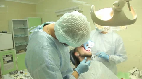 Surgical protocol of dental implants Stock Footage 44908730