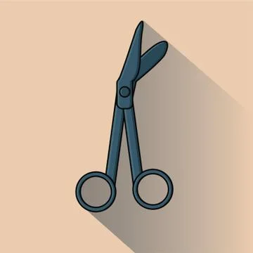 Surgical Scissors Stock-Illustration