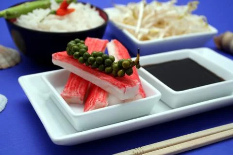 Surimi Foto stock