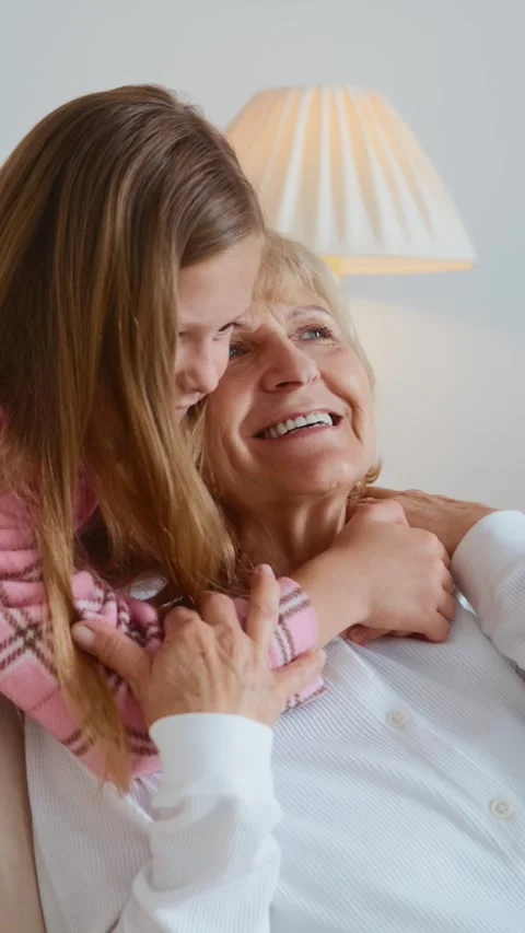 Surprise hug from behind Stock Footage 315558092