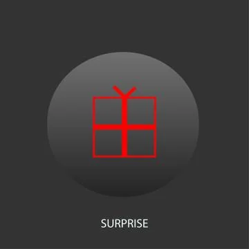 Surprise icon Stock Illustration