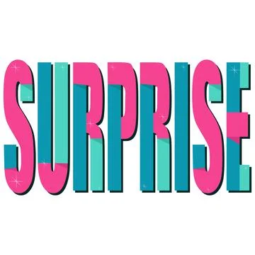 Surprise Stock Illustration