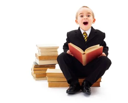 Surprised Child Foto stock