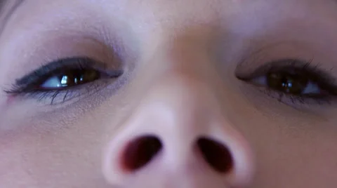 Surprised Eyes Stock Footage 36432211