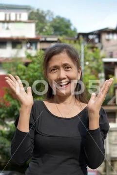 Surprised Female Senior Gramma Stock Photos