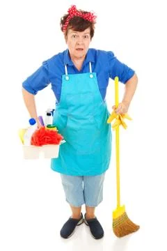 Surprised Maid Stock Photos
