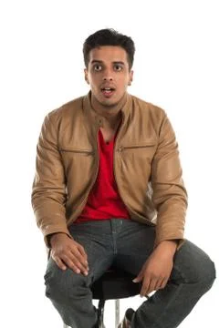 Surprised man Stock Photos