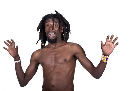 Surprised man Stock Photos