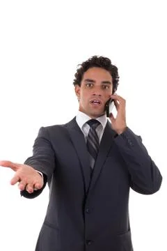 Surprised by the response Stock Photos