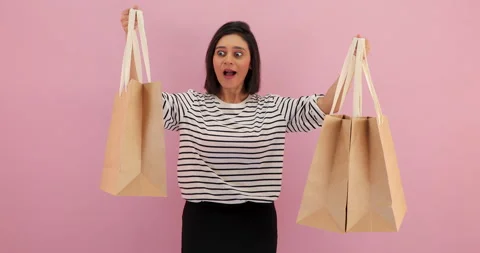 Surprised woman Stock Footage 300965086