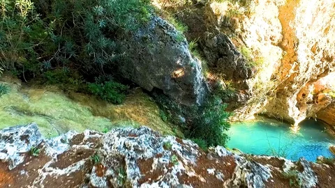 Surprising Pool like a Heaven Stock Footage 130113975