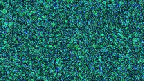 Surreal Abstract Colorful Square Box Floating Screen Saver Loop I Stock Footage 243700536