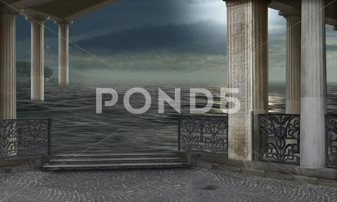 Surreal architecture Stock Photos