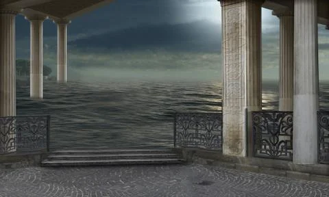 Surreal architecture Stock Photos
