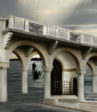 Surreal architecture Stock Photos