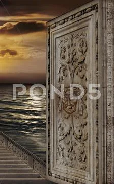 Surreal architecture Stock Photos