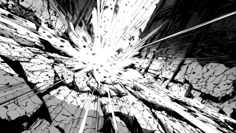 Surreal Background of Fragments Stock Footage 308248015