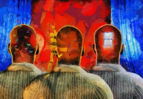 Surreal Consciousness Stock Illustration