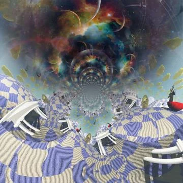 Surreal dream Stock Illustration