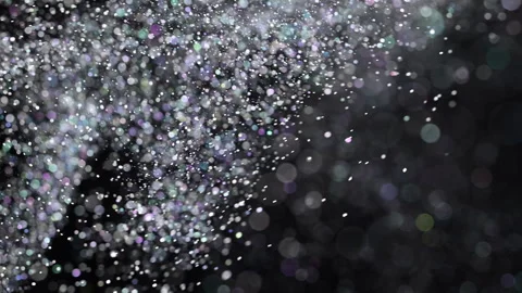 Surreal floating particles. Stock Footage 322800323