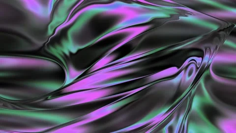 Surreal flow. Dark and bright elements. Black-purple gradient. Stock Footage 313468288