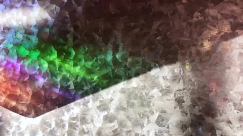 Surreal Geometry: Hypnotic Floating Dots and Patterns Stock Footage 303505937