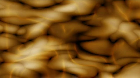Surreal gold fluid Video stock 732006