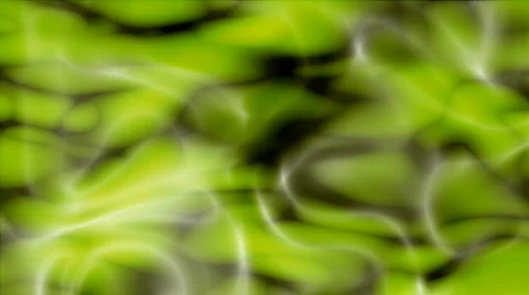 Surreal green fluid Video stock 733131