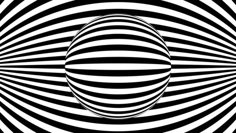 Surreal hypnotic motion background, psychedelic unreal illusory delusion Video stock 150592644