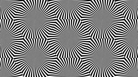 Surreal hypnotic psychedelic mosaic animation Stock Footage 201673078