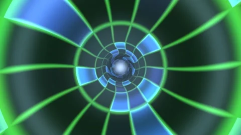 Surreal Interstellar Passage Background with Gravity Lens Effects 스톡 동영상 343386807