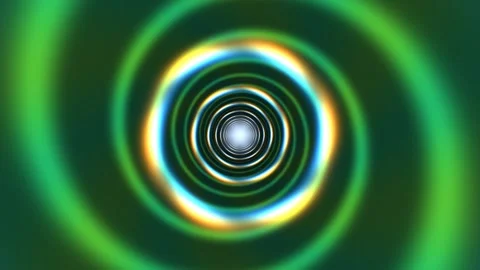 Surreal Interstellar Passage Tunnel Seamless Loop 스톡 동영상 342715768