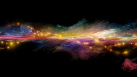 Surreal Landscape Stock Illustration