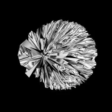 Surreal magic background of silver cons Stock Illustration