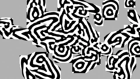 Surreal Patterns to Trick the Mind Stock Footage 290375900