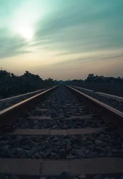 Surreal Railway Stock Photos