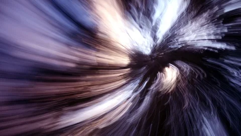 Surreal ray of light Interstellar cosmic odyssey into another dimension Stock Footage 125241606