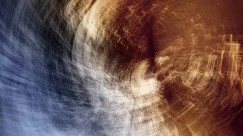 Surreal ray of light Interstellar cosmic odyssey into another dimension Stock Footage 125250207